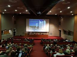 Aula Magna CTO, AOU Careggi auditorium interior